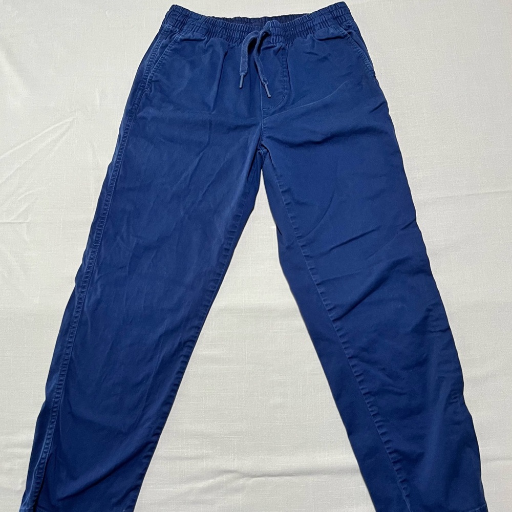 Vineyard Vines Boys Youth 12 Chino Pull On Pants Nautical Navy Cotton
